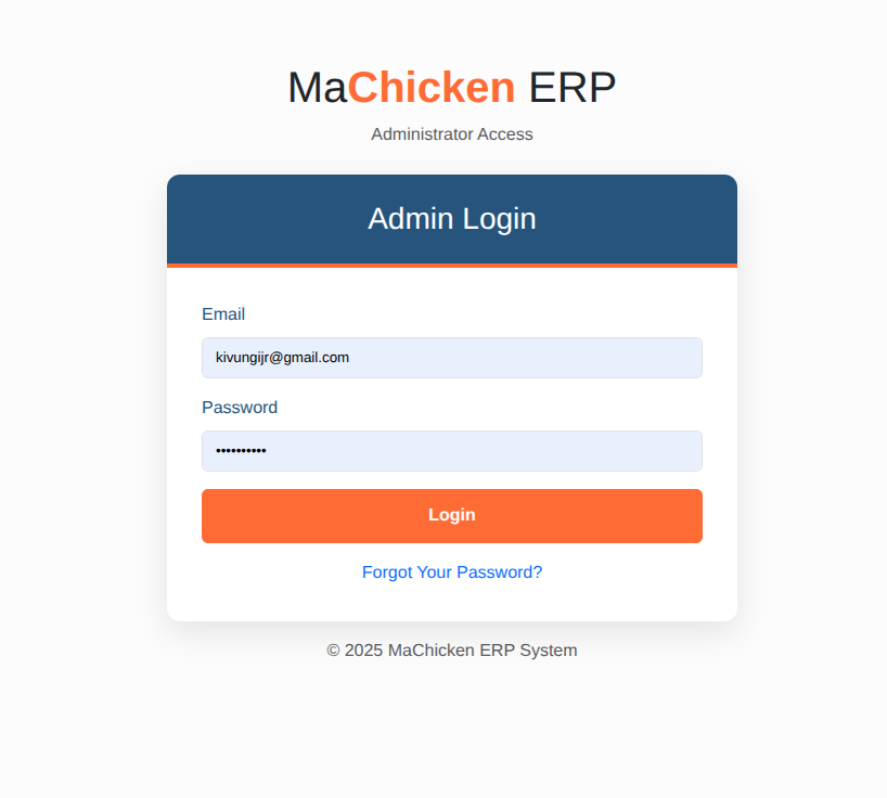 ERP Login